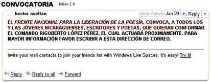 Correo de H&eacute;ctor Avell&aacute;n