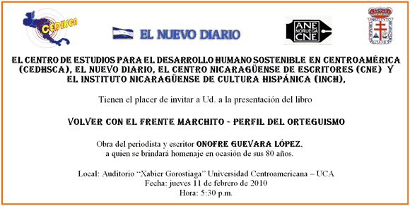 Homenaje a Onofre Guevara