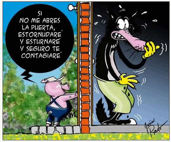 Caricatura de Javier Prado
